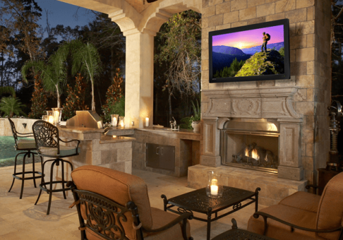 Outdoor home theater